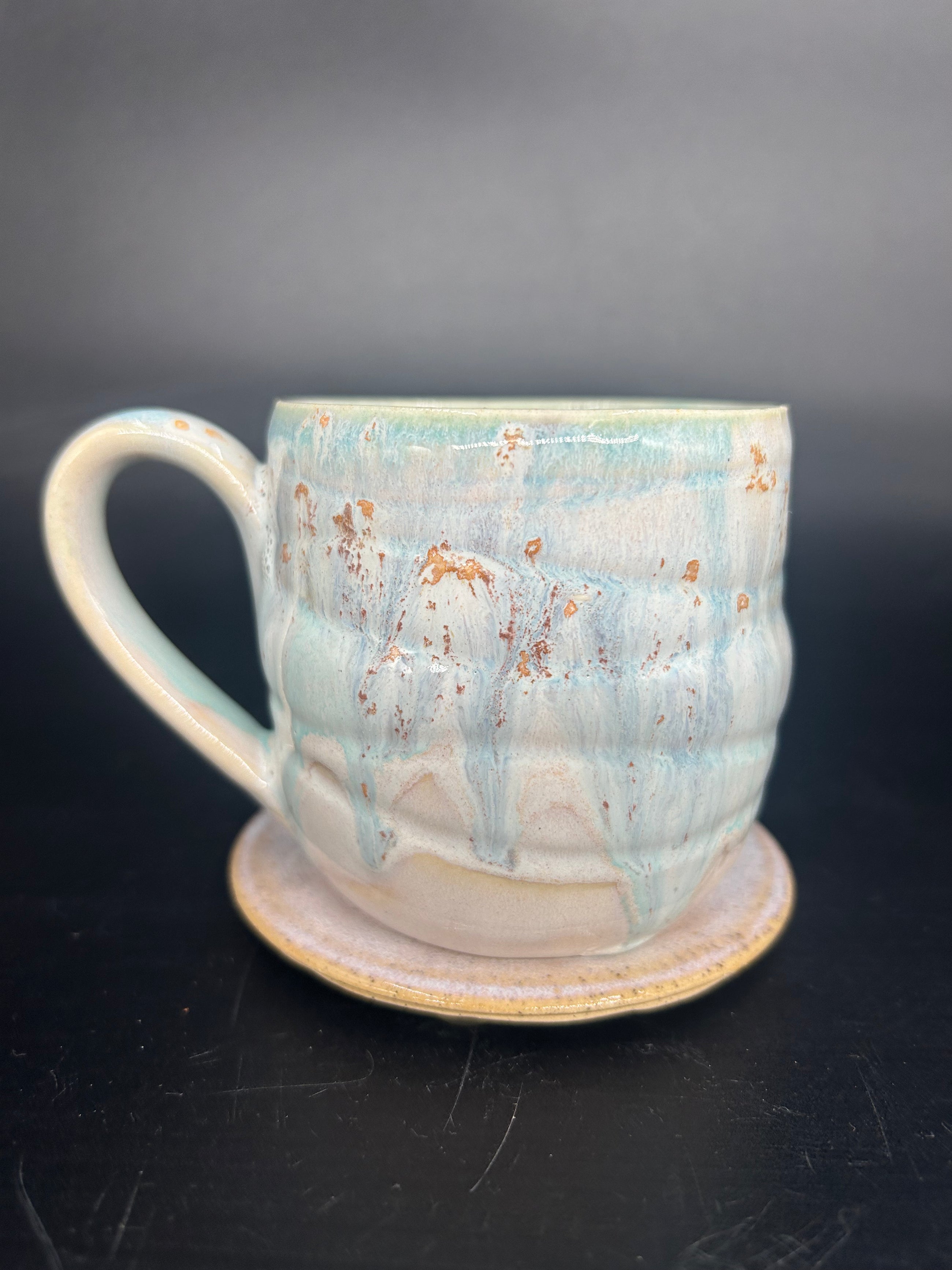 SMALL Drippy galaxy sky mug 25