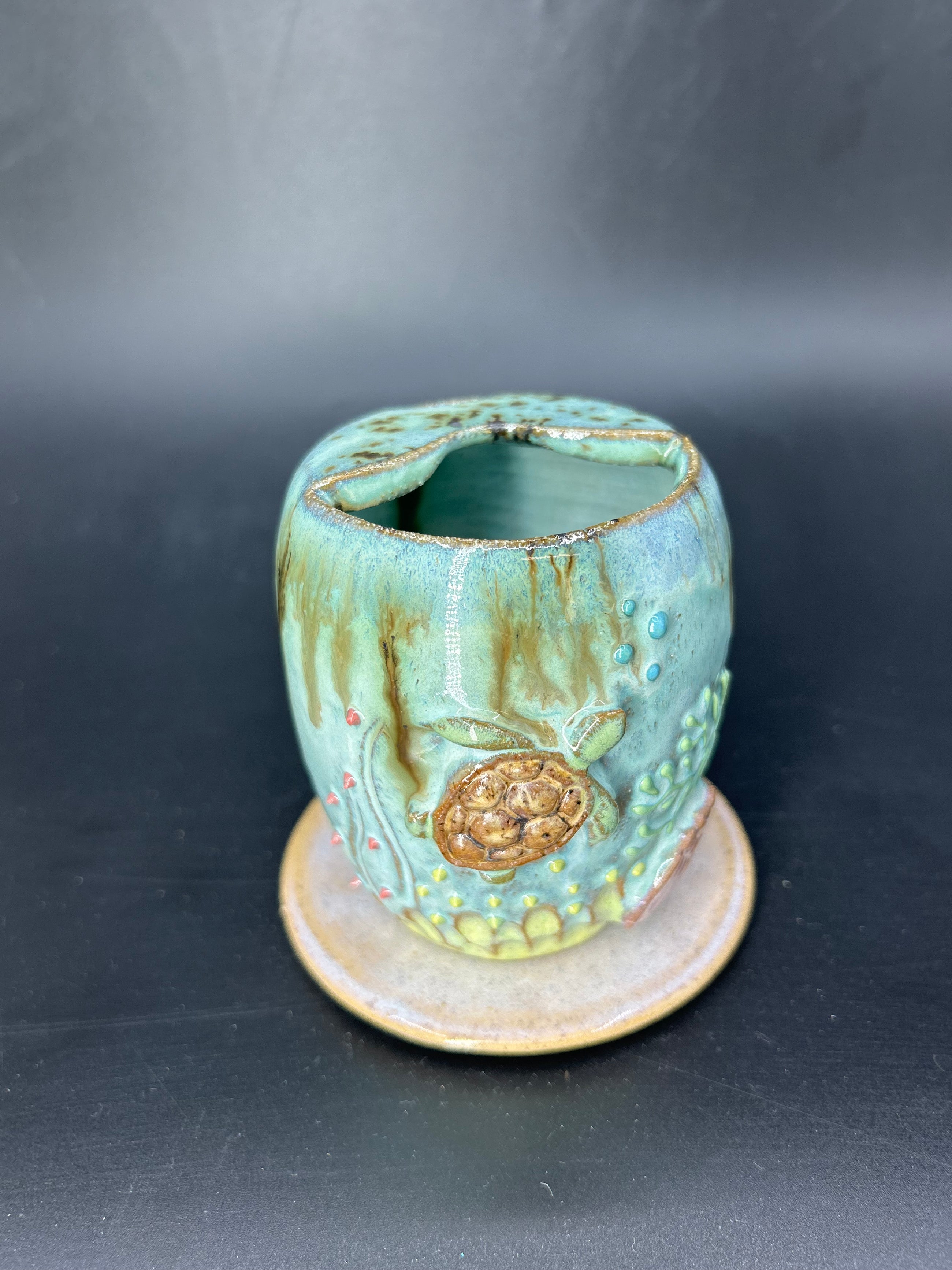 SMALL - NEW turtle mug