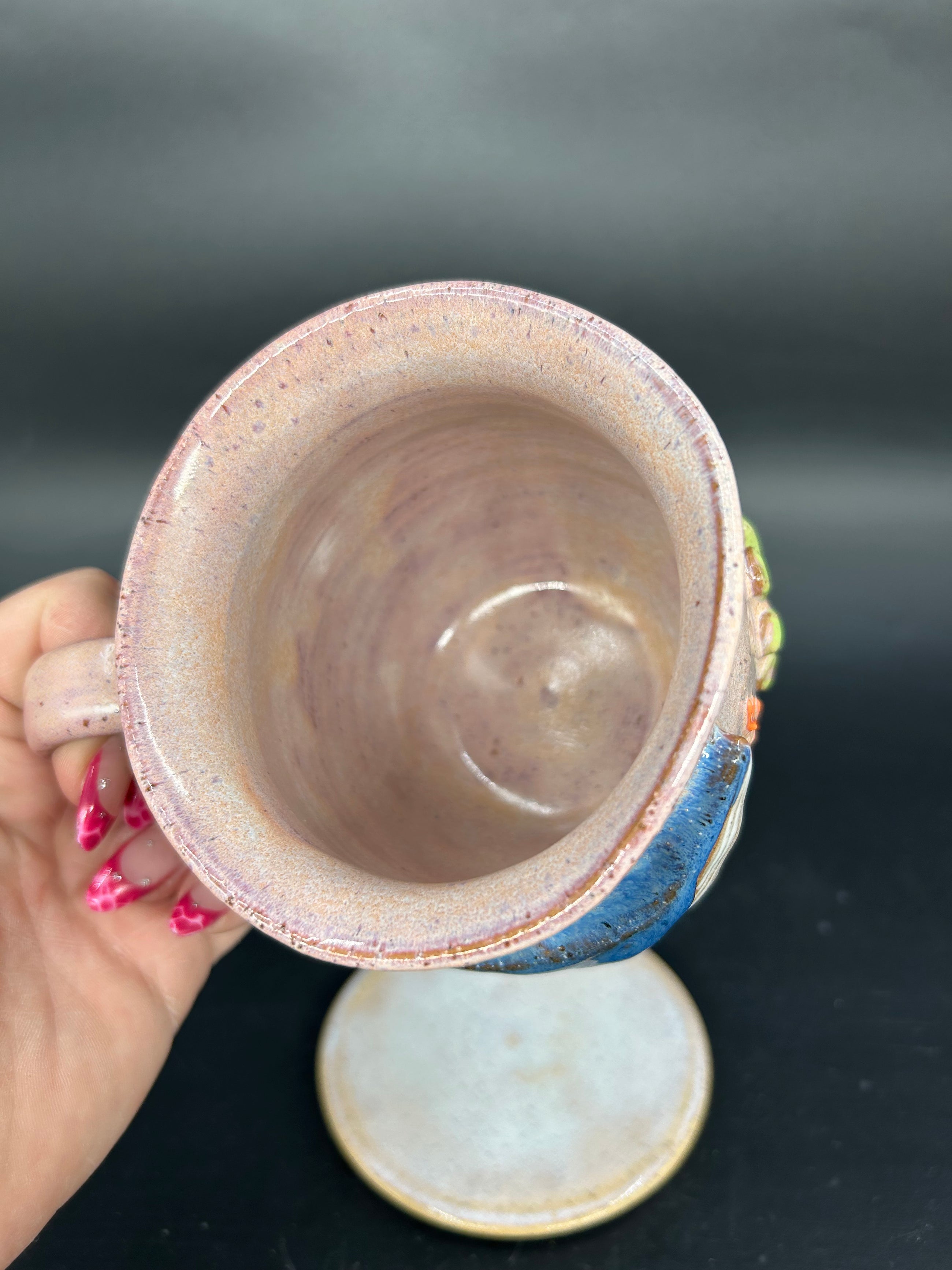 IMPERFECT - MEDIUM whale mug 1