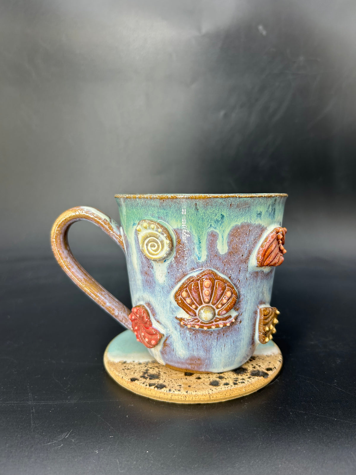 SMALL shell mug