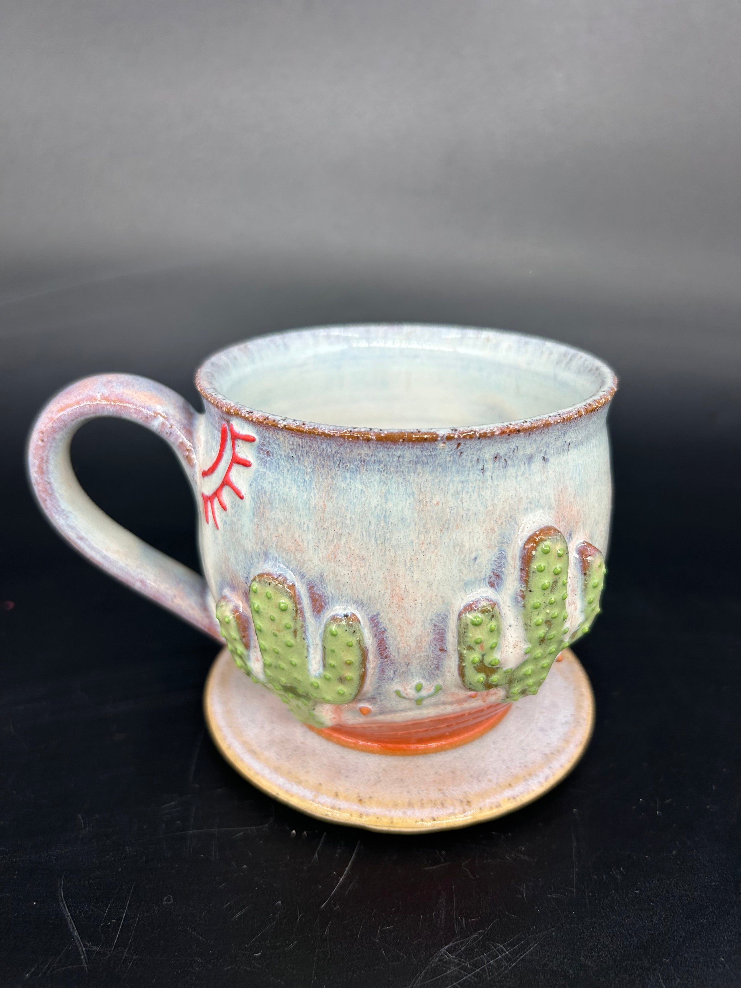 MEDIUM Country cactus mug 2