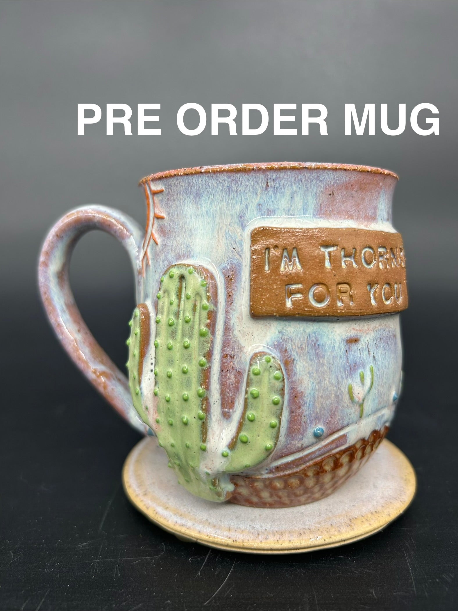 PRE ORDER - PRE ORDER Cactus Mug - IM THORNY FOR YOU