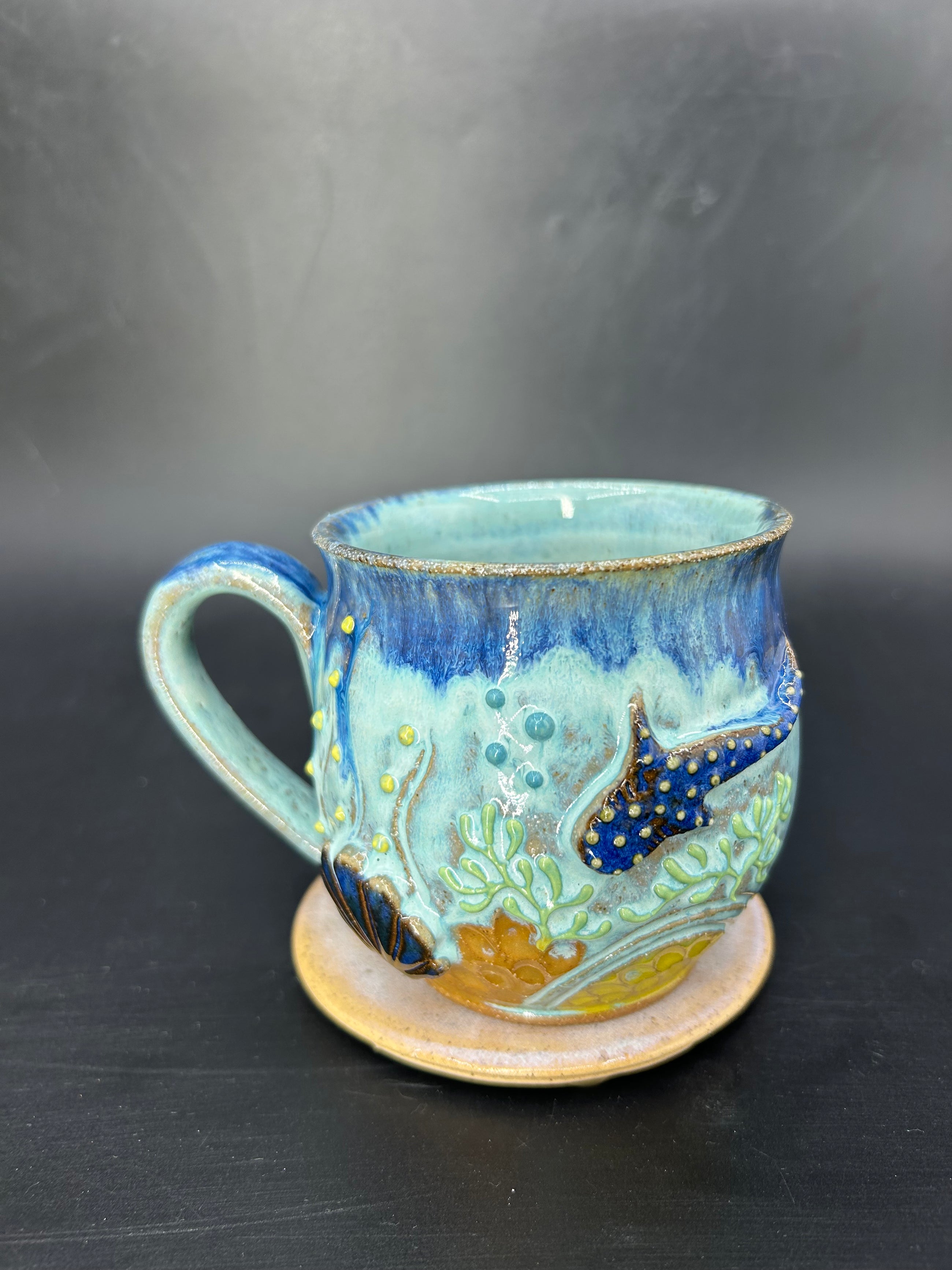 MEDIUM whale shark mug 4