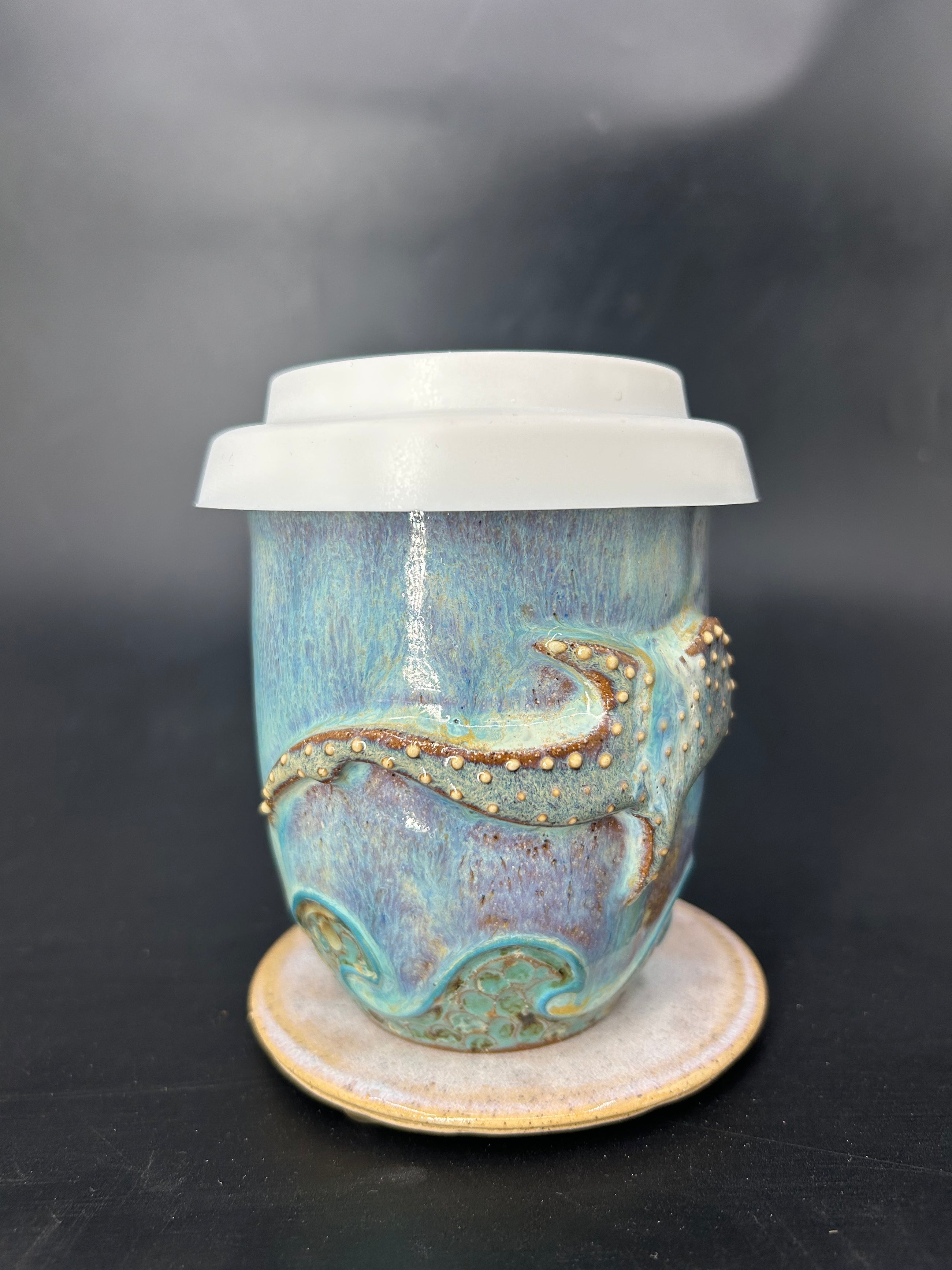 SMALL whale shark KEEP CUP
