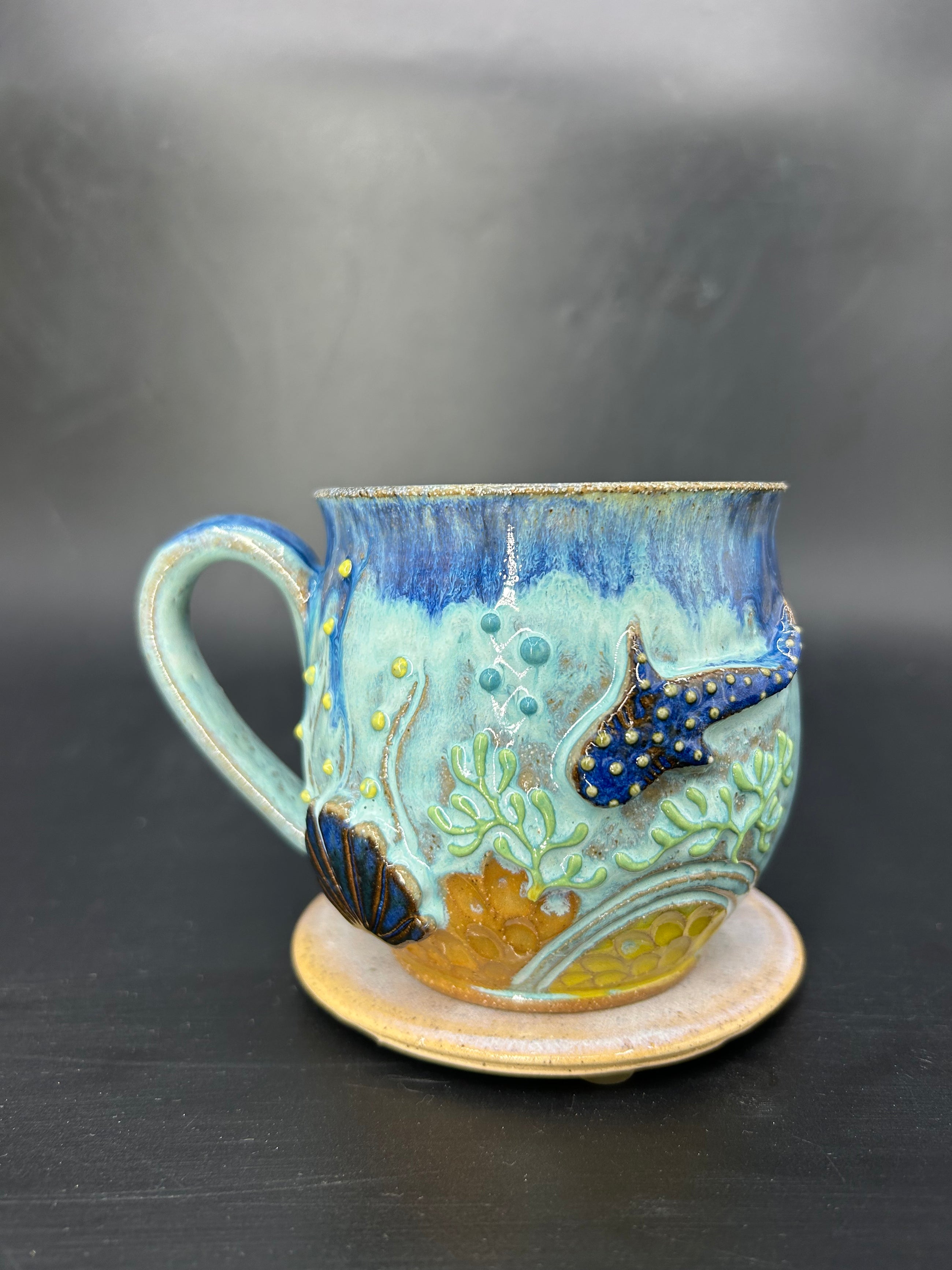 MEDIUM whale shark mug 4