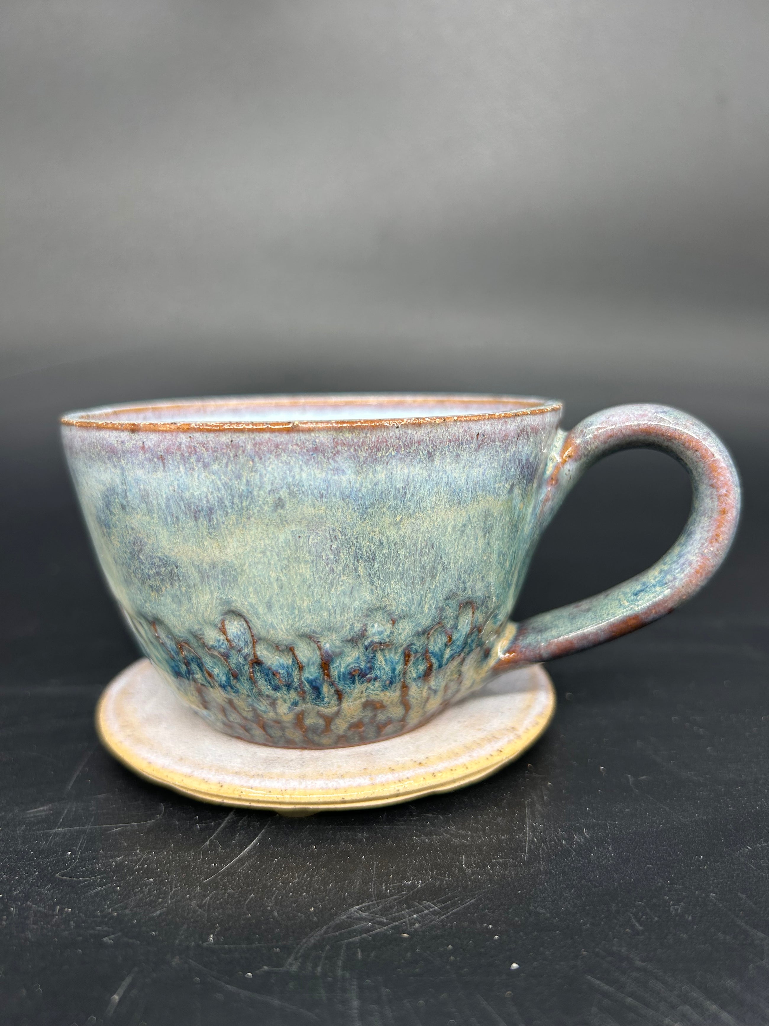 SMALL Textured coffee mug 5