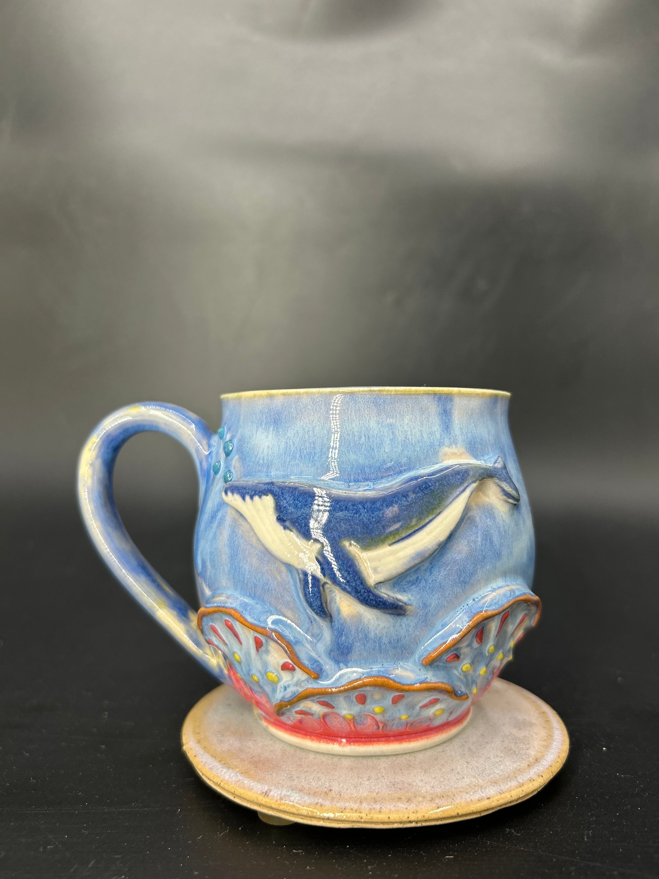 MEDIUM whale mug 15