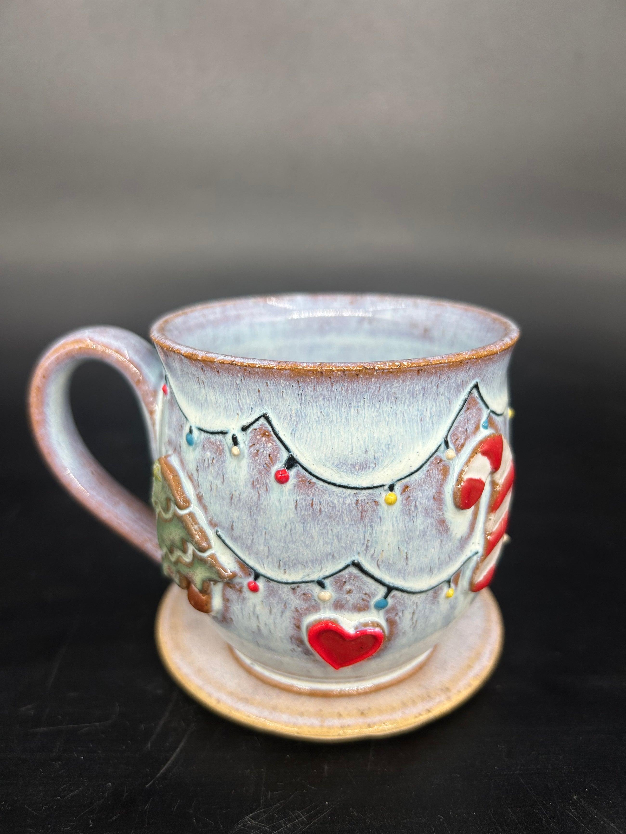 MEDIUM quirky Christmas mug 7