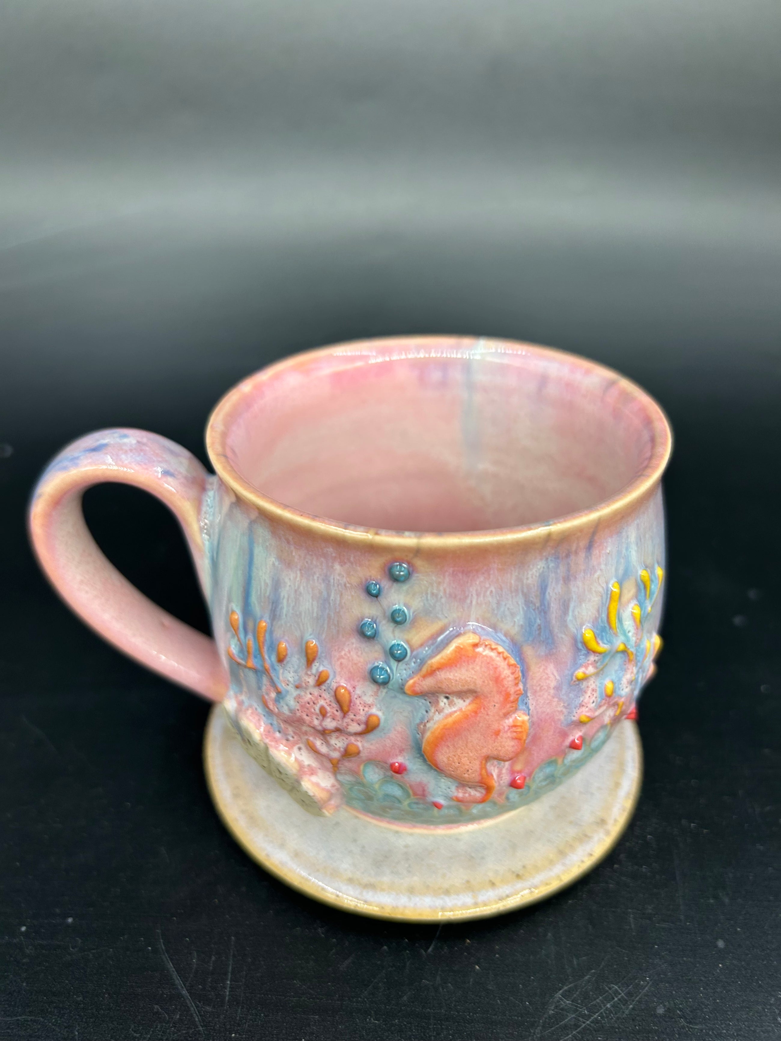 MEDIUM seahorse mug 3