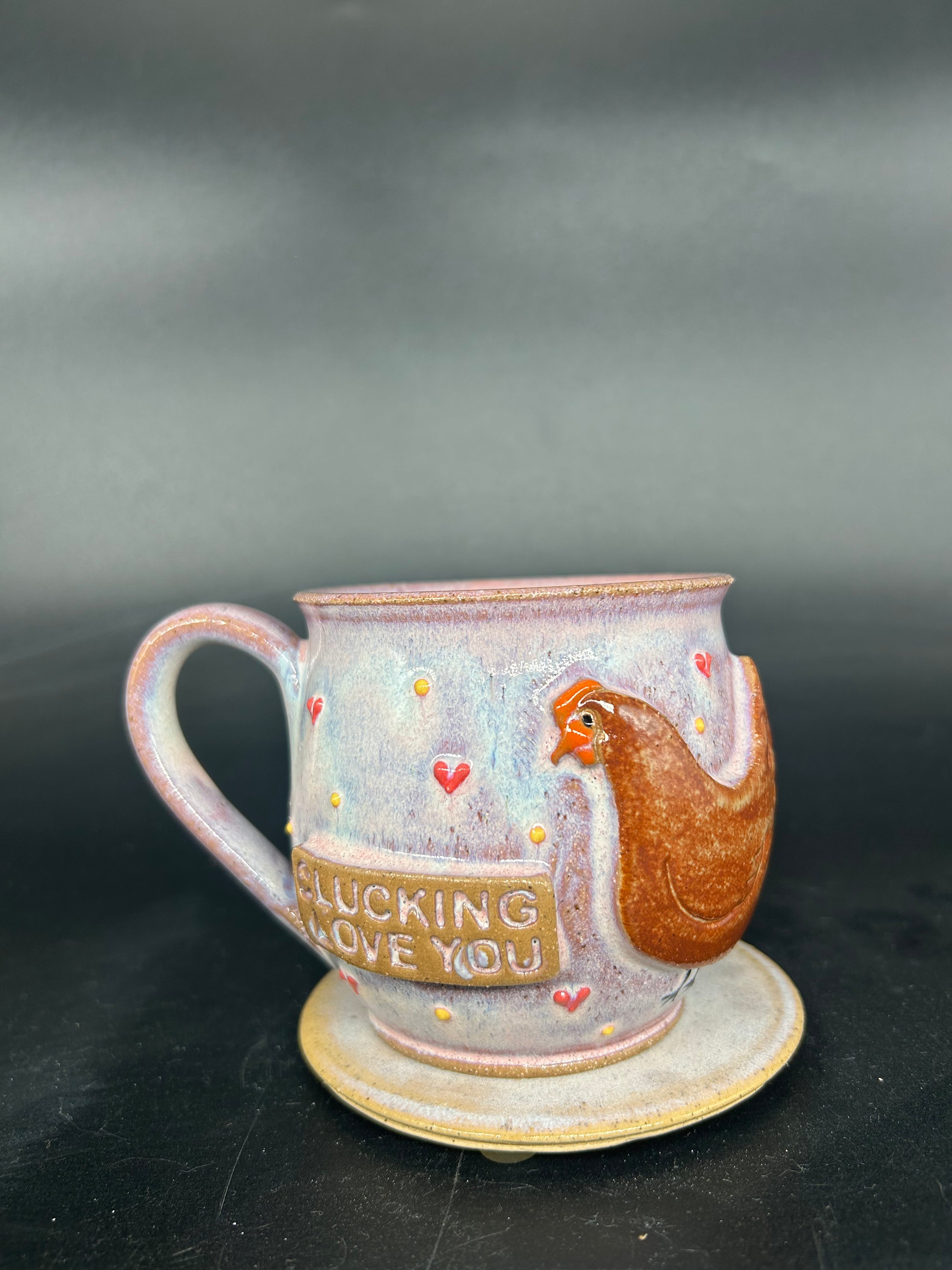 PRE ORDER - PRE ORDER Chicken Mug - CLUCKING LOVE YOU