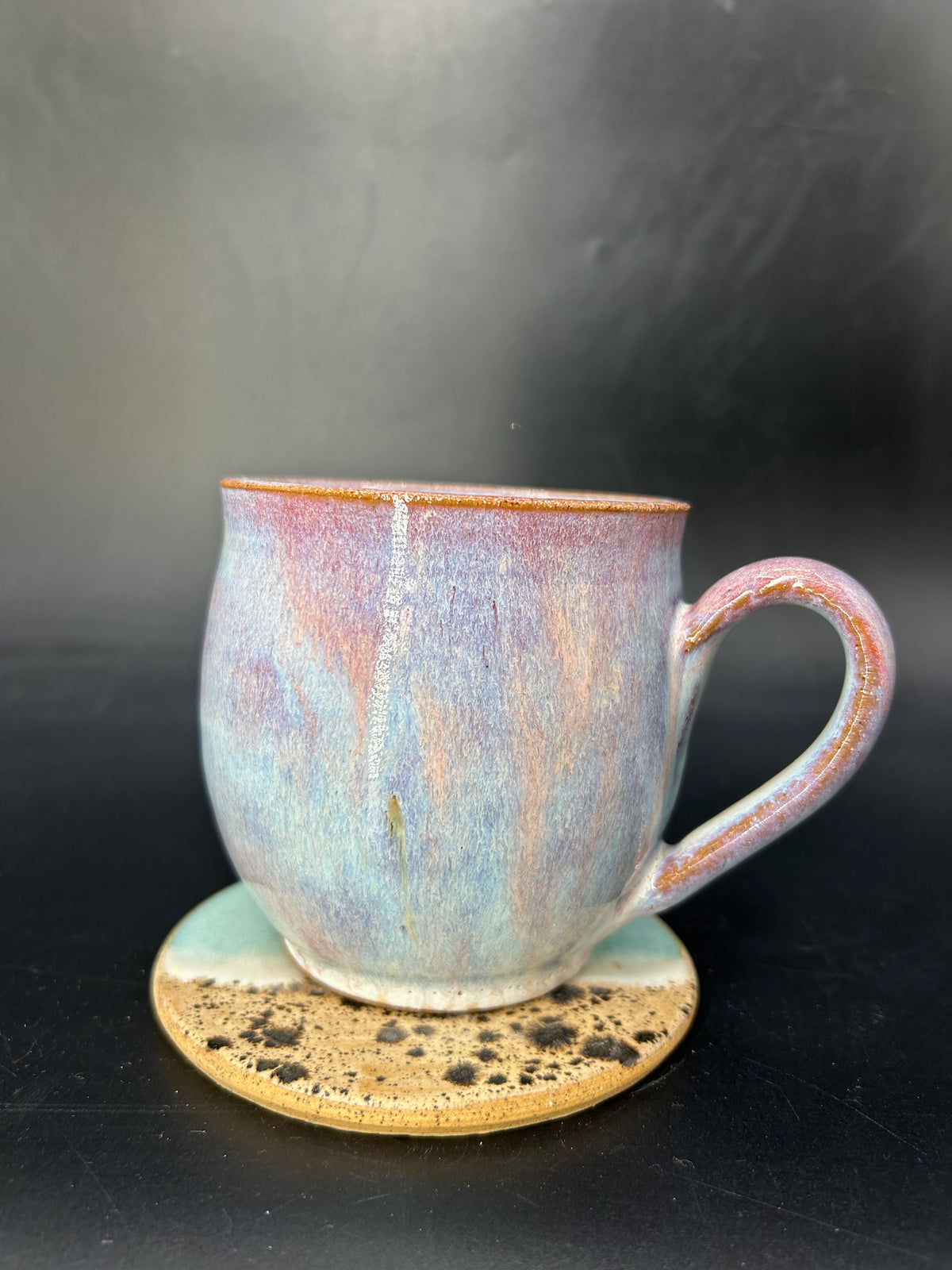 MEDIUM hibiscus flower mug 3