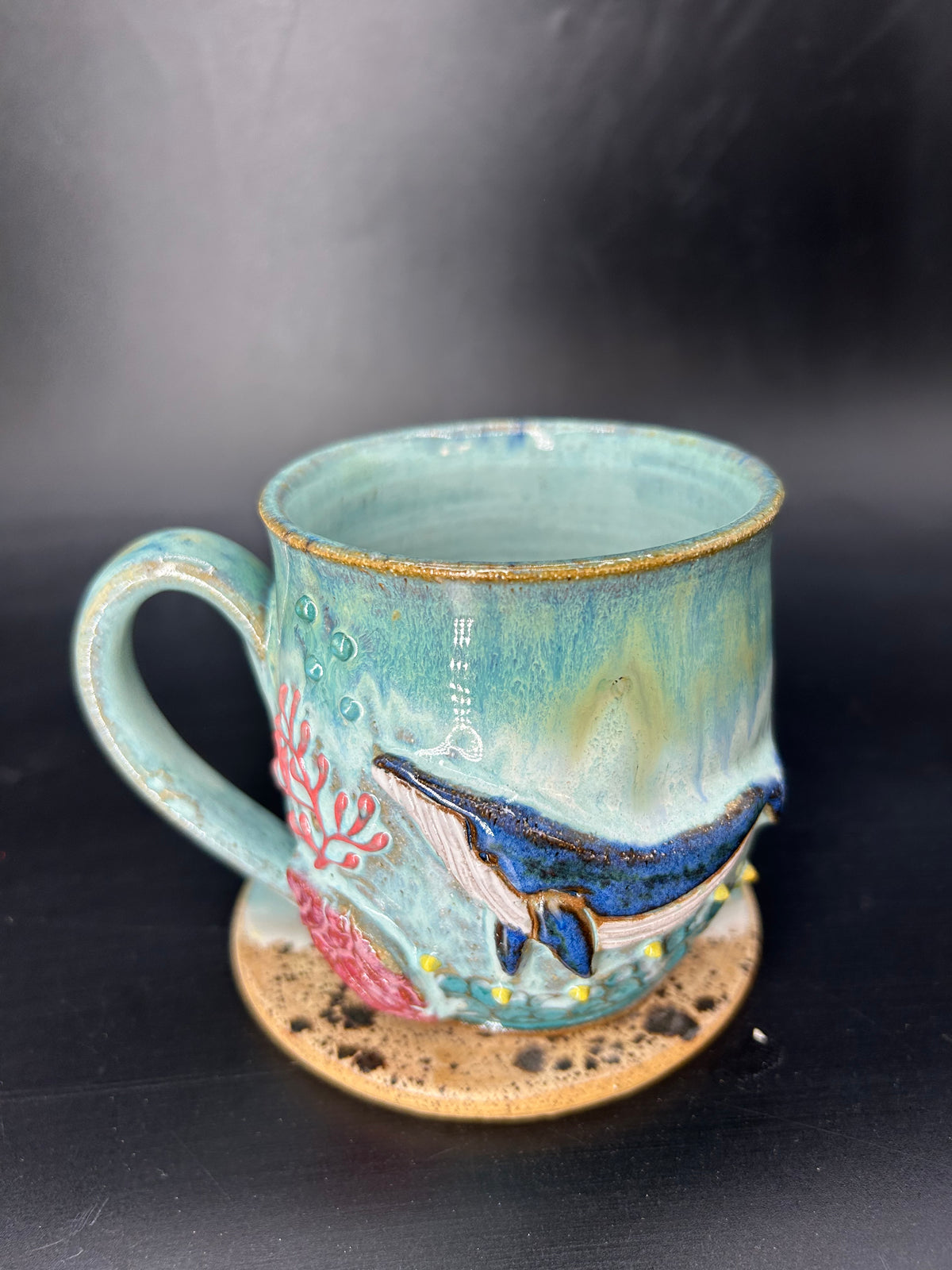 MEDIUM whale mug 2
