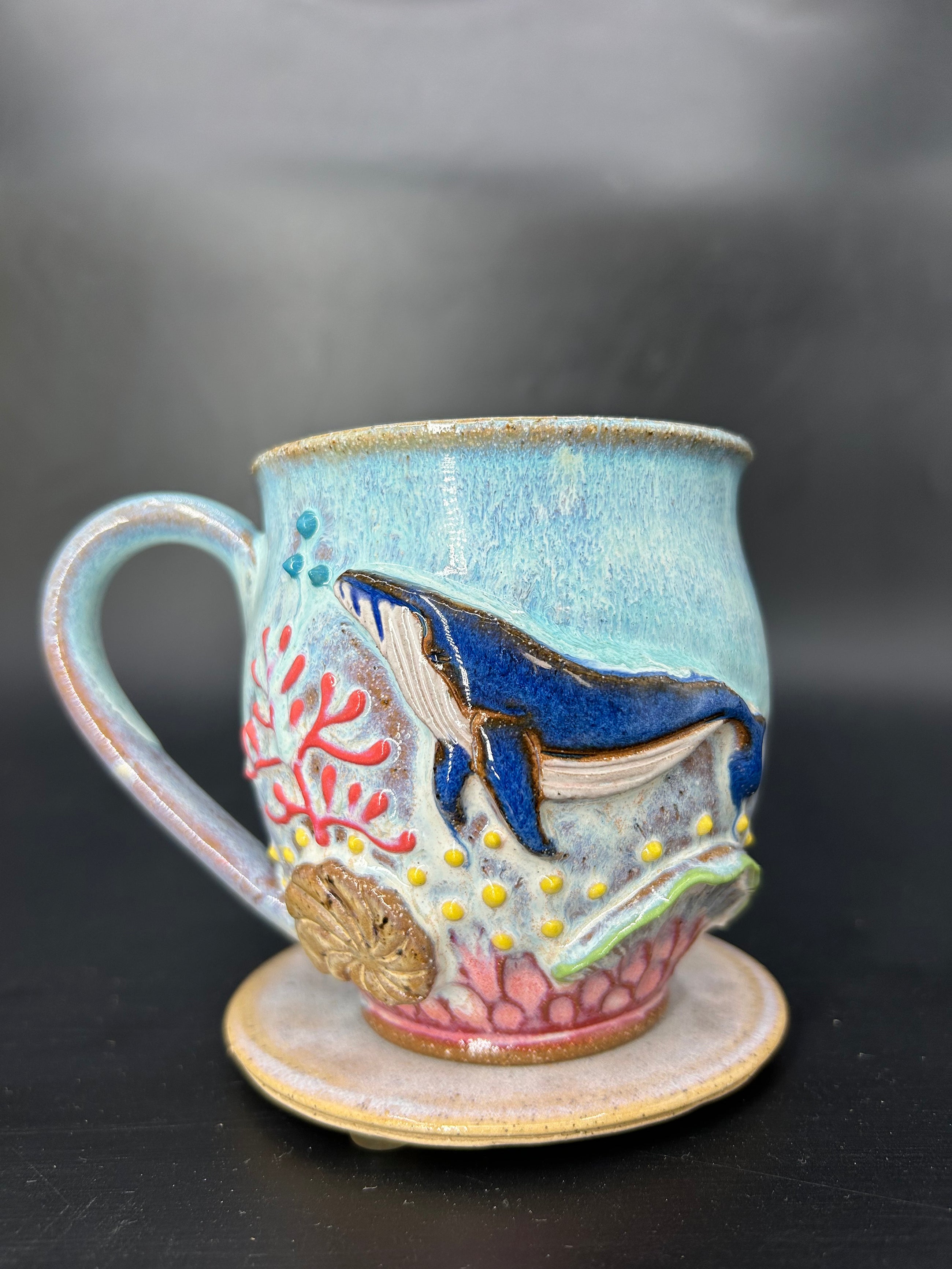 MEDIUM whale mug 5