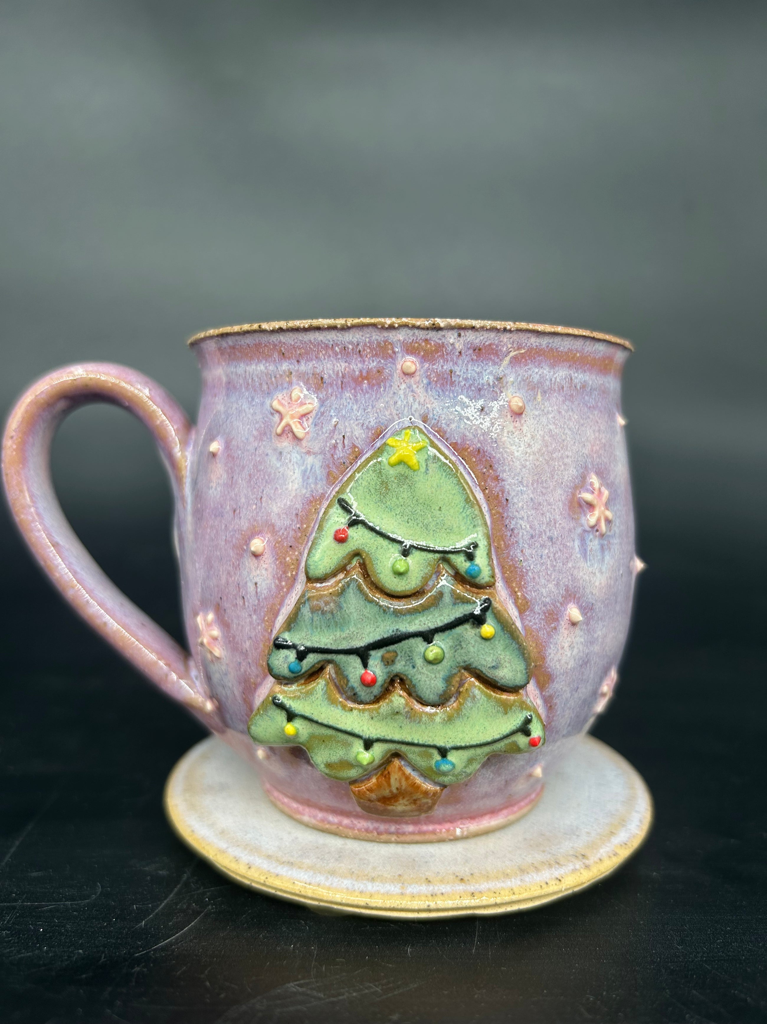 MEDIUM Christmas tree mug 3