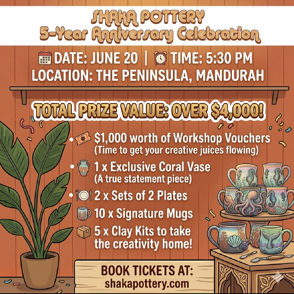 Extra raffle tickets! FOR TICKET HOLDERS ONLY