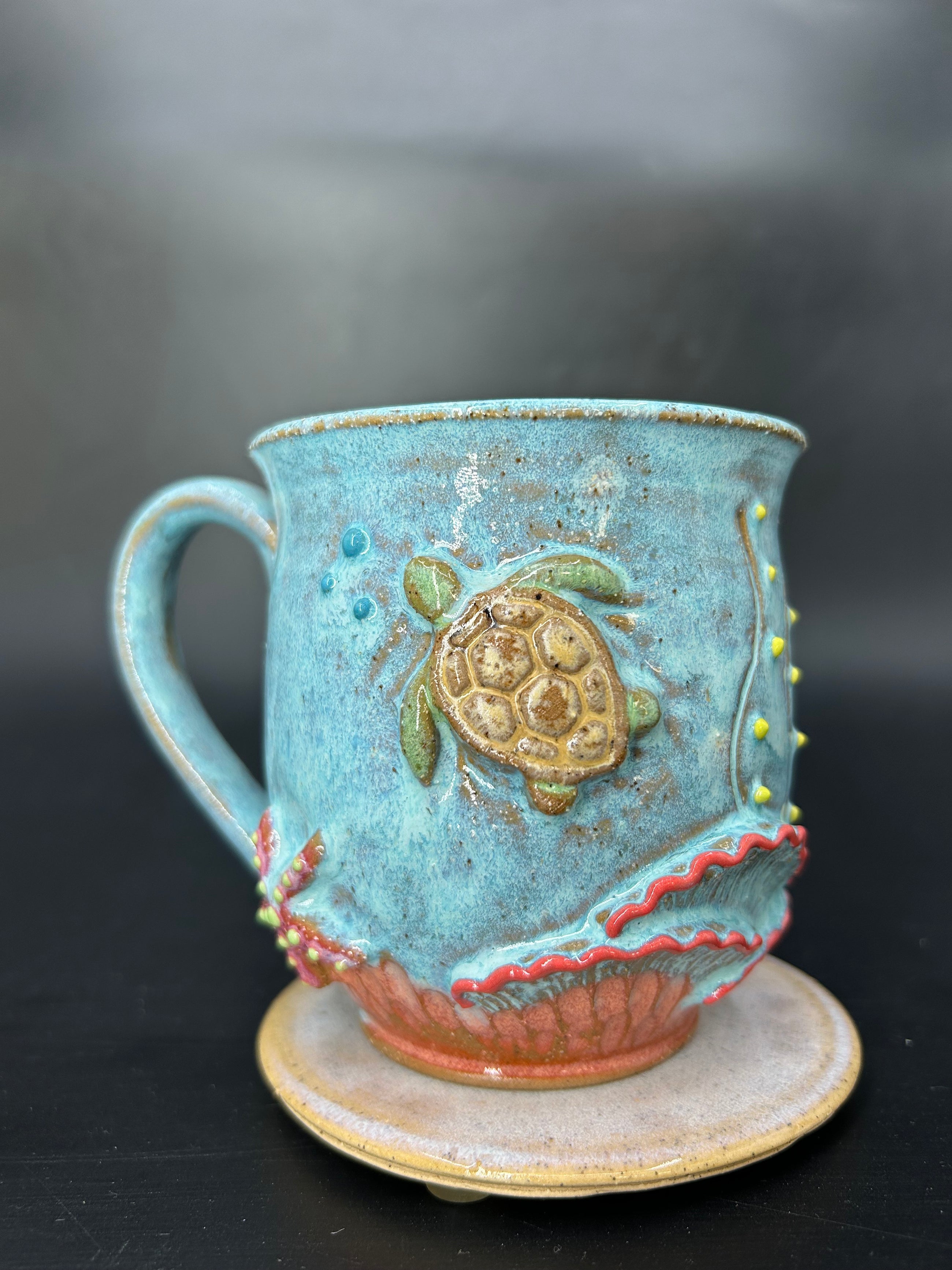 MEDIUM turtle mug 9