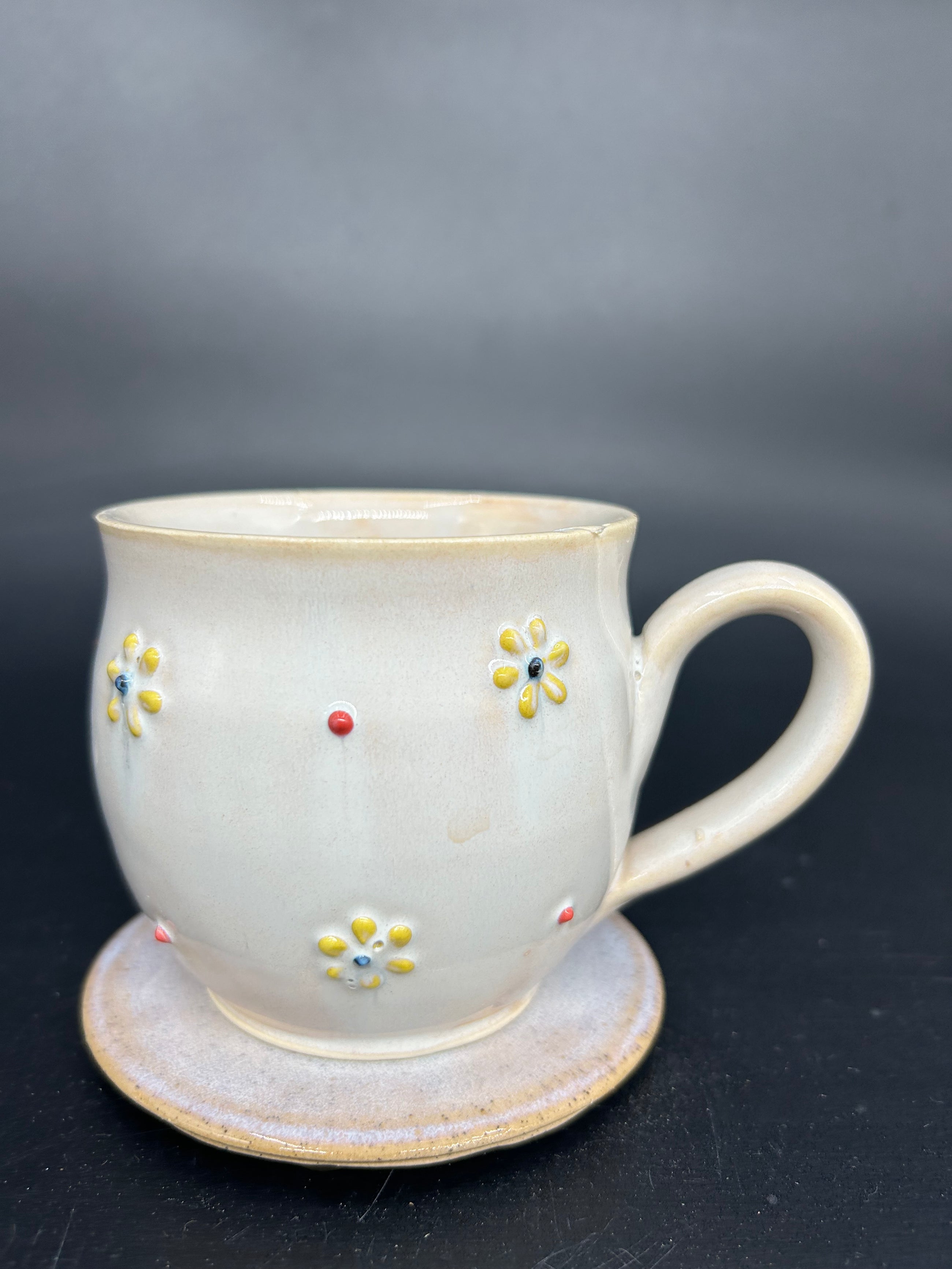 IMPERFECT- flower mug