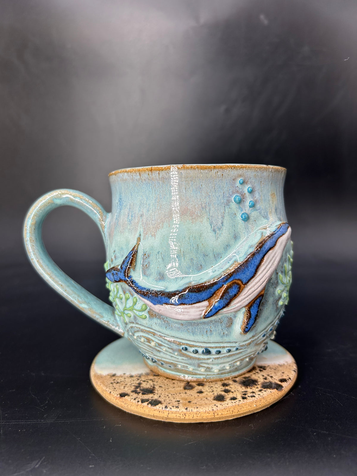 MEDIUM whale mug 16