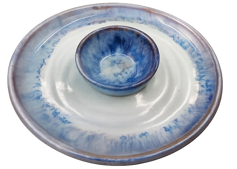 Instagram Pre Order - PLAIN GLAZE CHIP & DIP BOWL
