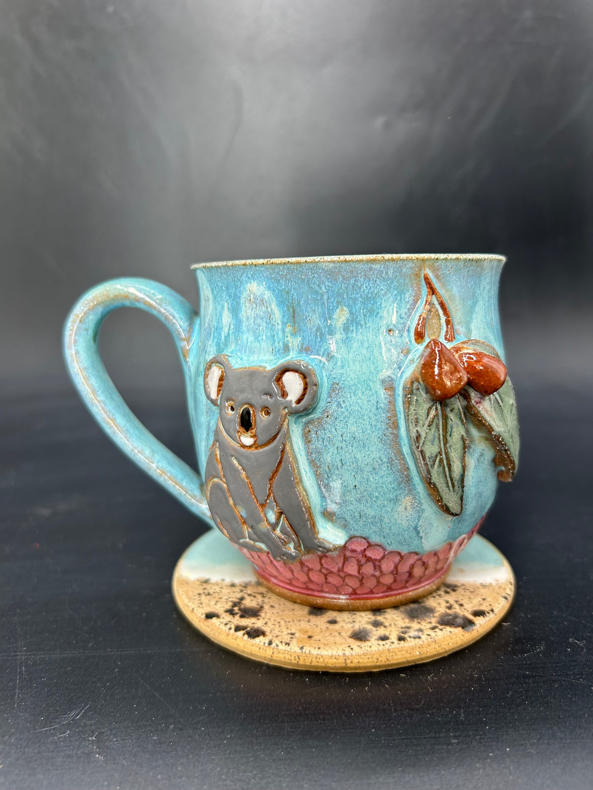 MEDIUM Australian koala / gumnut mug 11