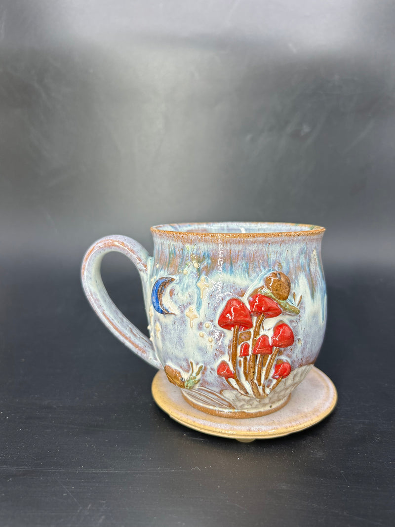MEDIUM mushroom moon mug 4