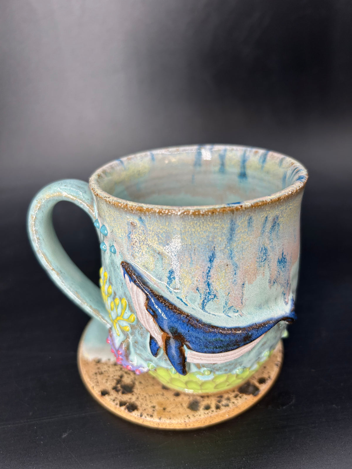 MEDIUM whale mug 8