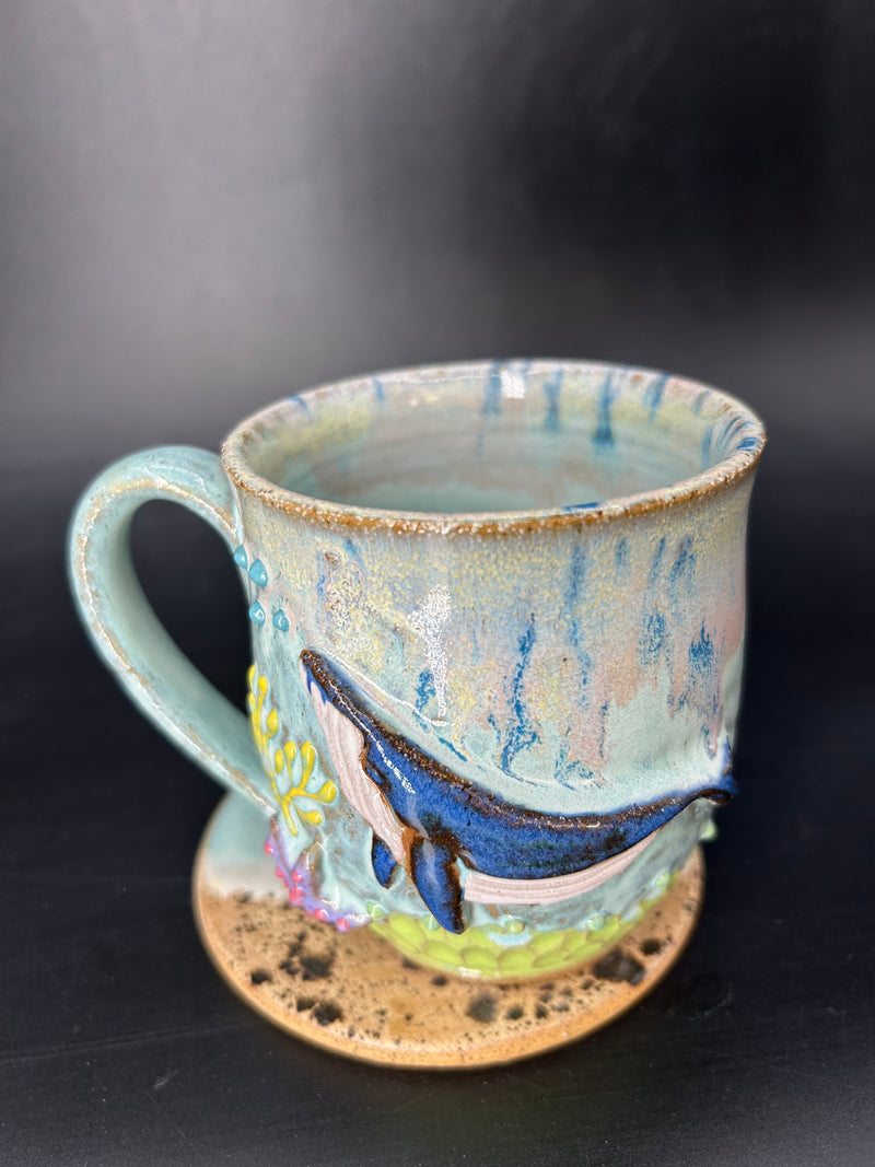 MEDIUM whale mug 8