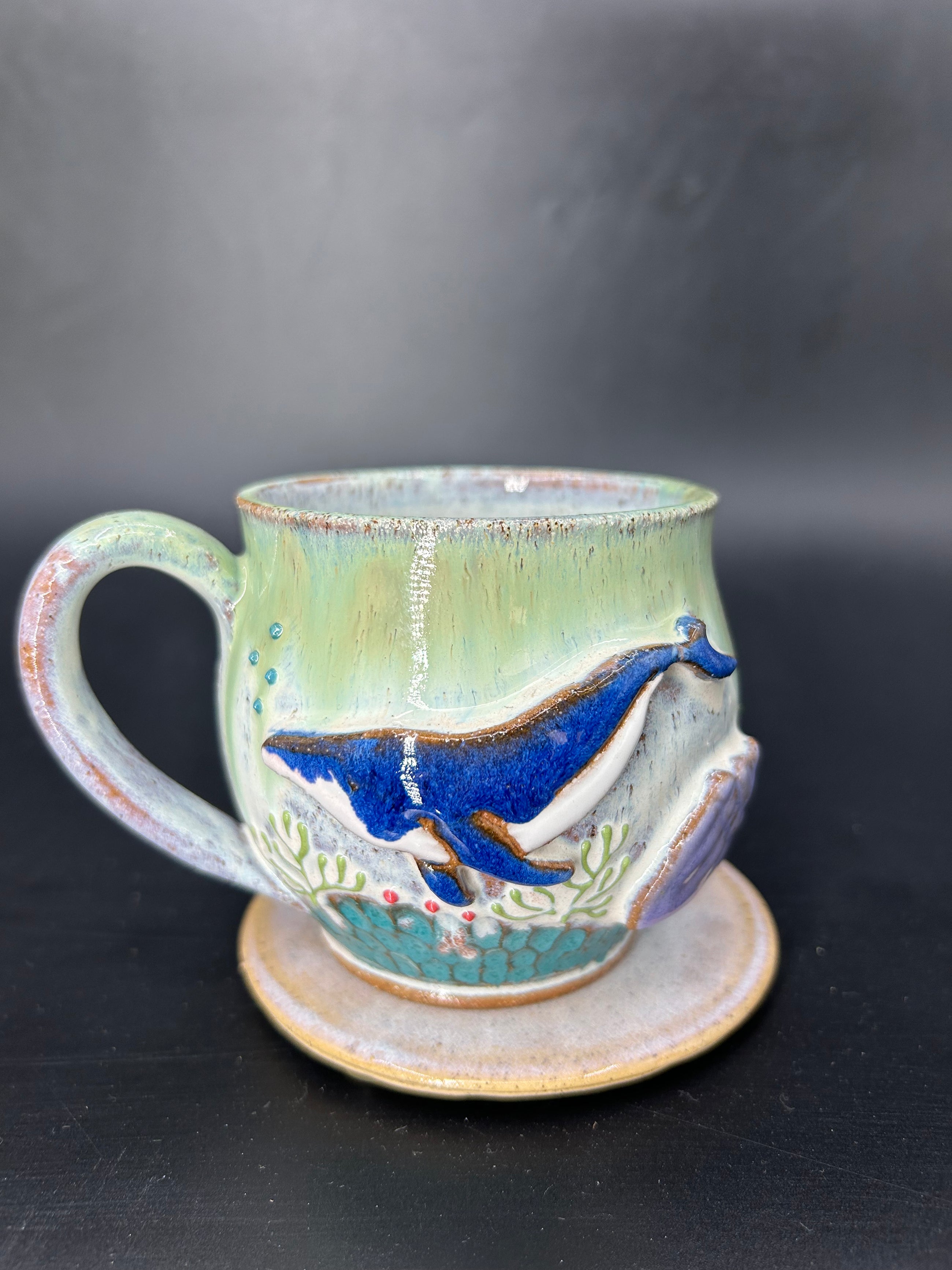 SMALL whale mug 19