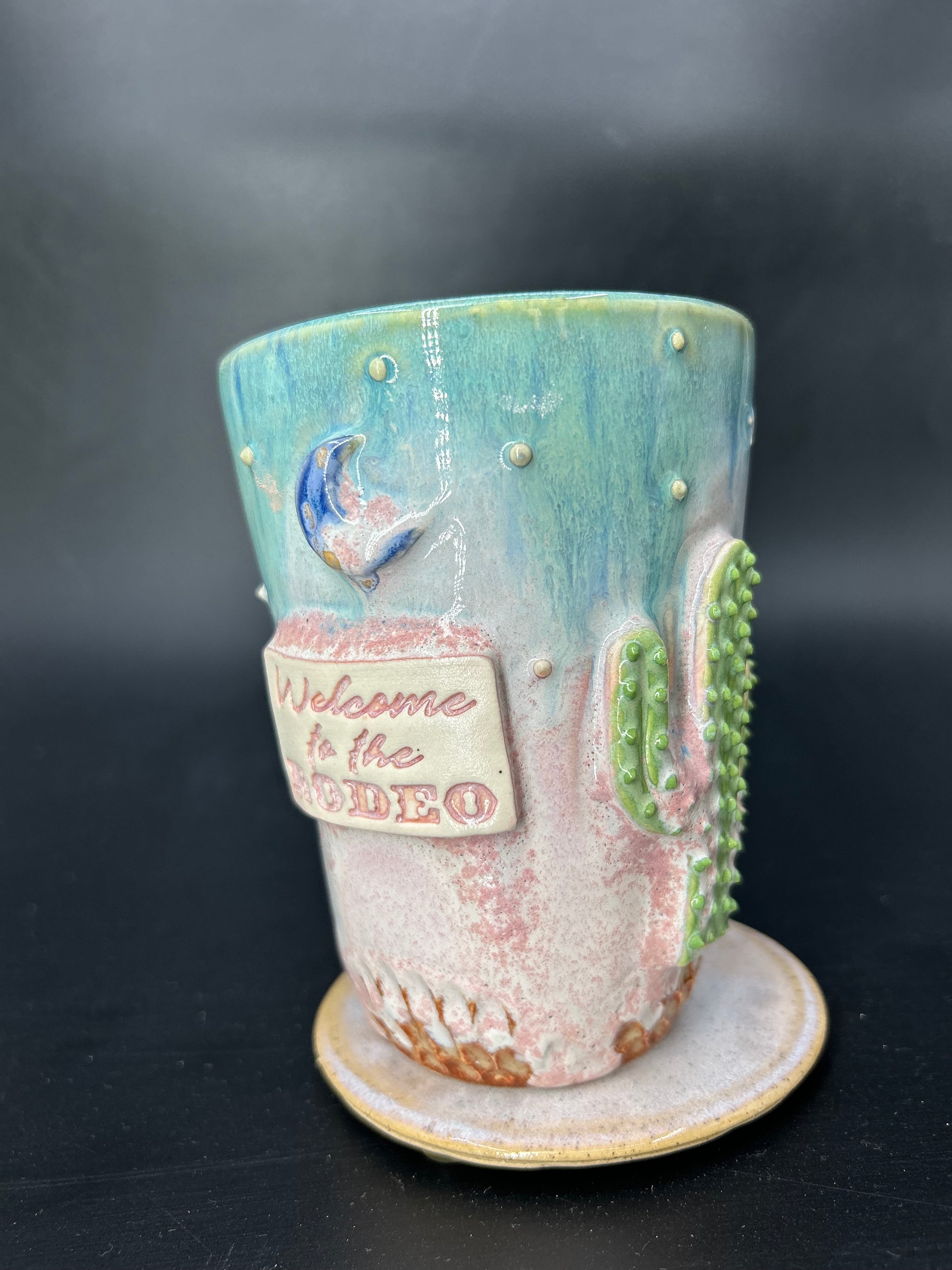 Country Cactus STRAW TUMBLER