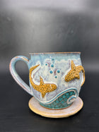MEDIUM leopard shark mug 2