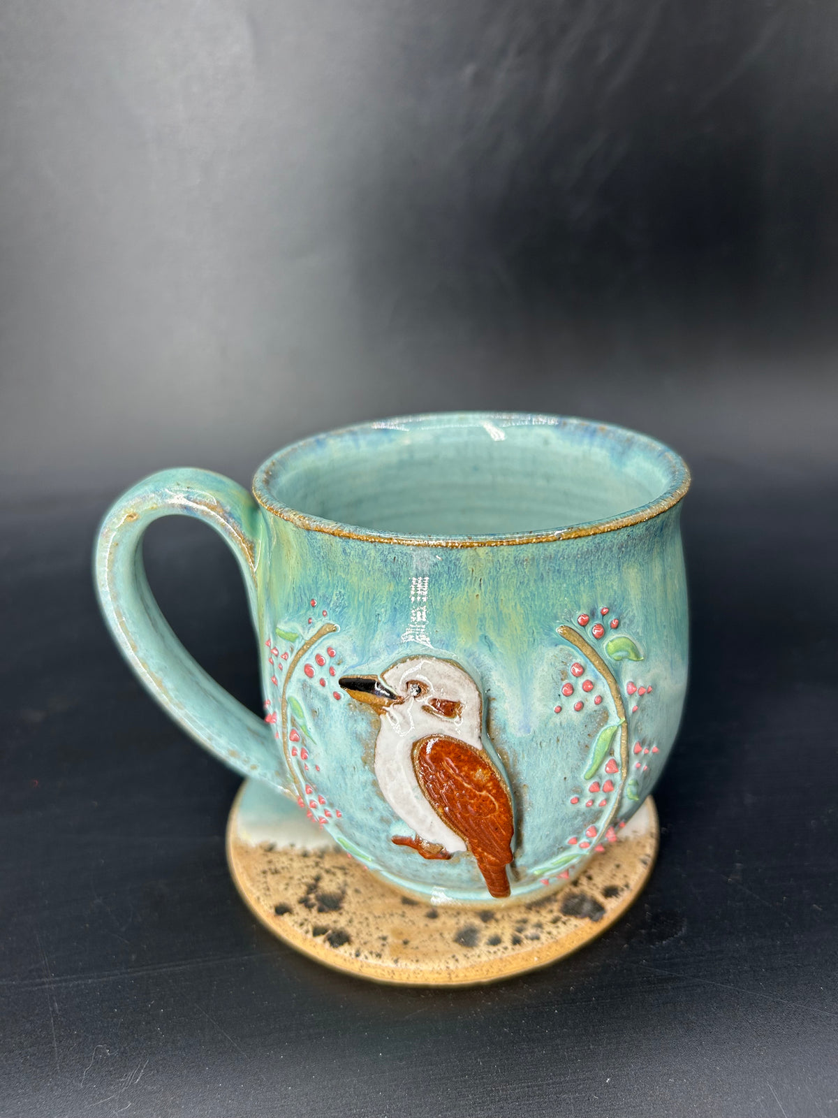 MEDIUM Australian kookaburra mug 6