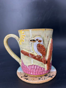 MEDIUM Australian kookaburra mug 3