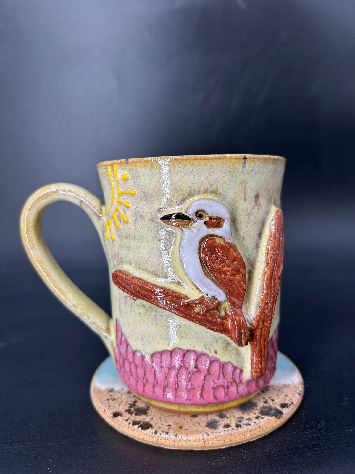 MEDIUM Australian kookaburra mug 3