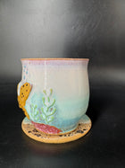 MEDIUM - Leopard Shark Mug Candy