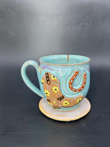 MEDIUM country cowgirl boot mug 2