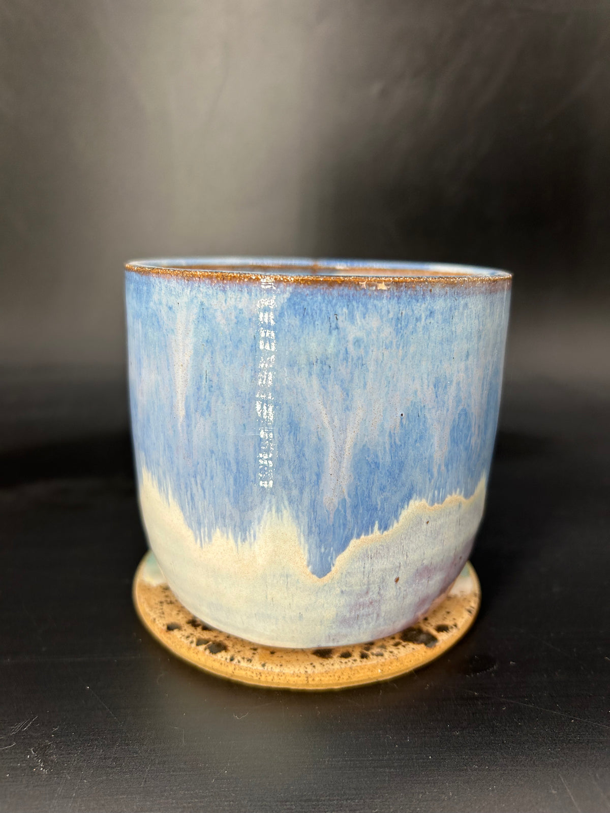 IMPERFECT- canister no lid