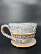SMALL flower cup - BEST MUMMY