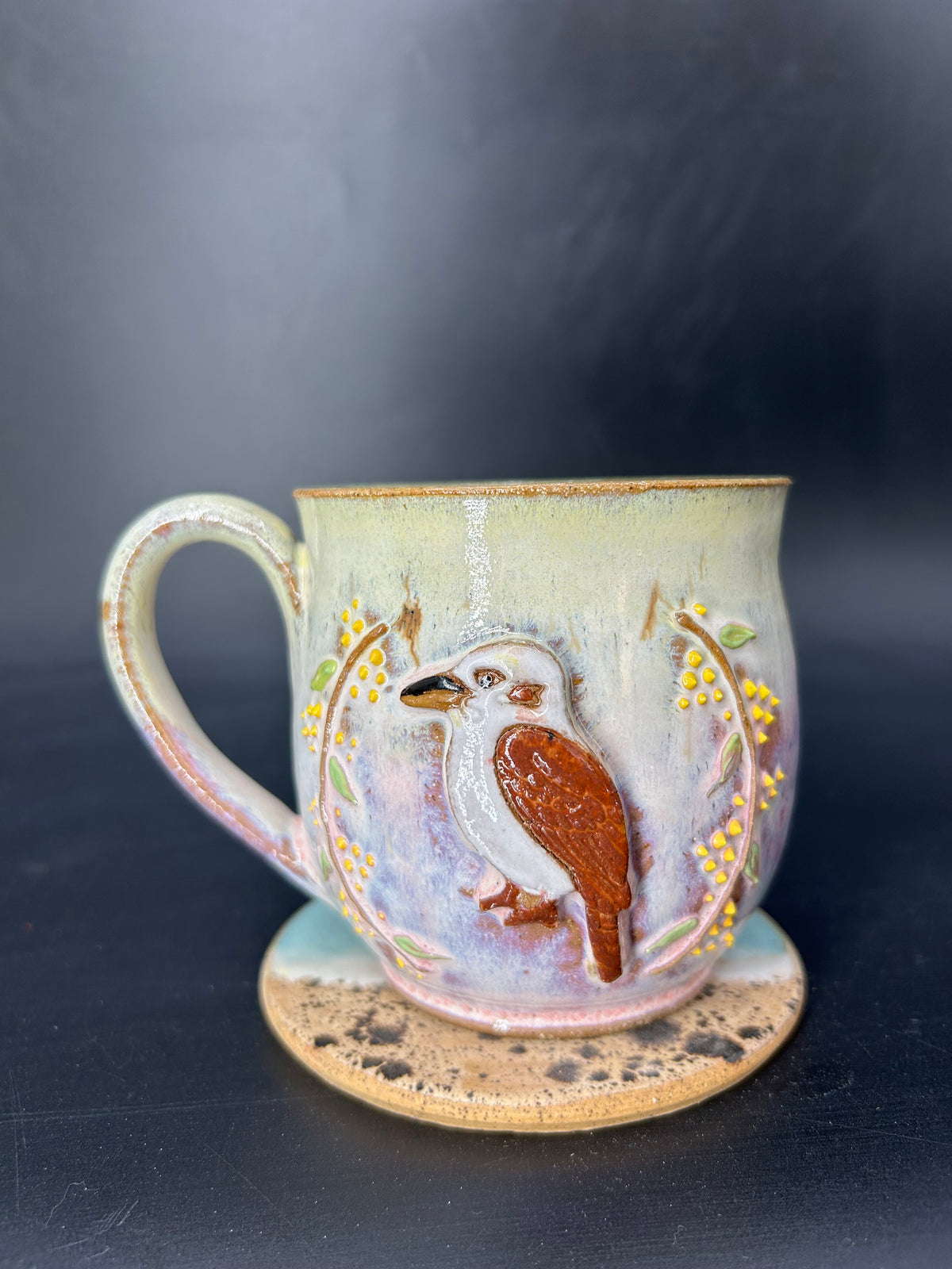 MEDIUM Australian kookaburra mug 11