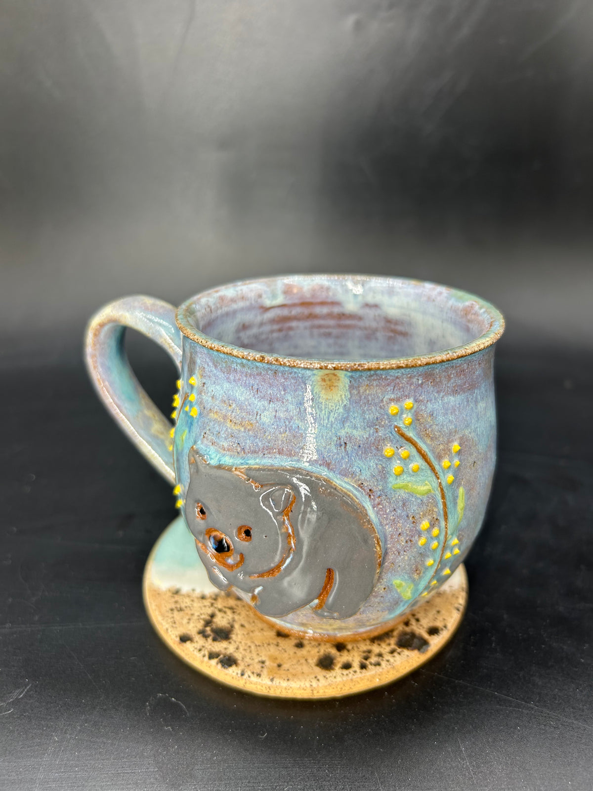 MEDIUM Australian wombat mug 2