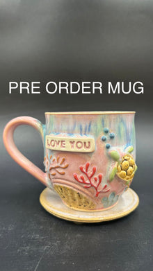 PRE ORDER TURTLE MUG - MADE TO ORDER
