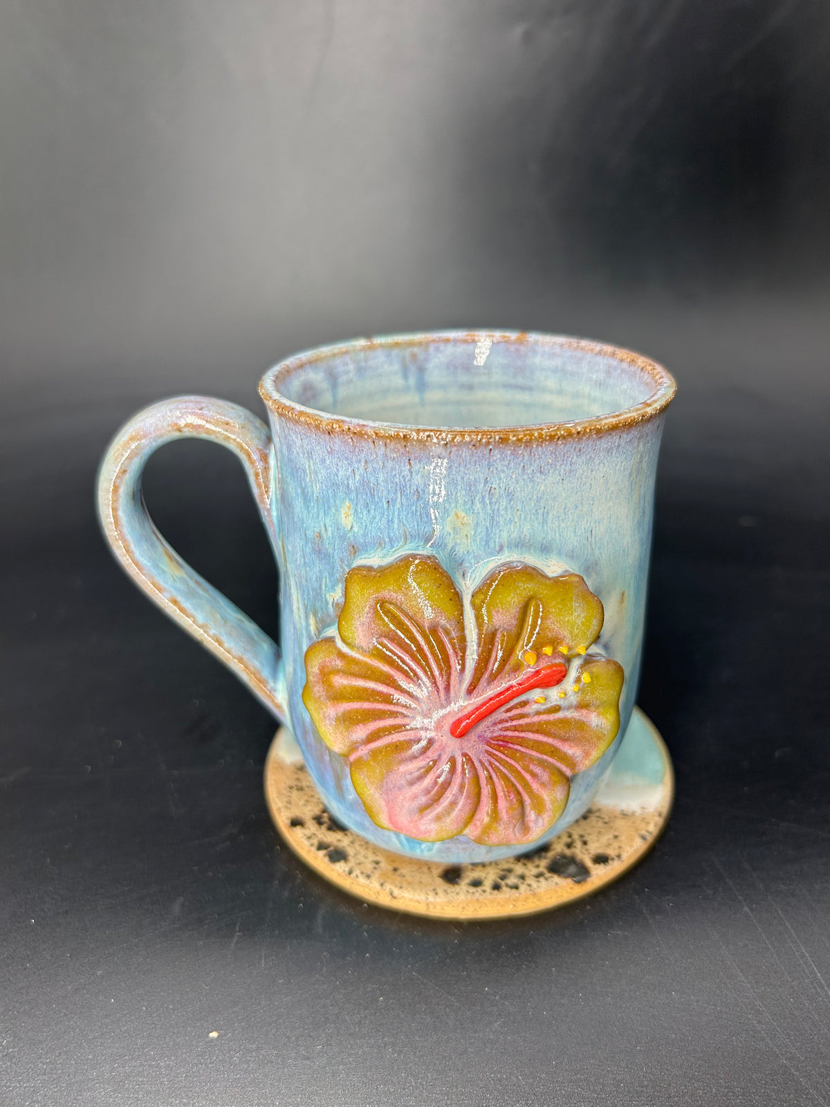 MEDIUM hibiscus mug 3