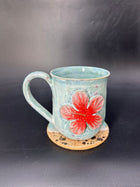 MEDIUM hibiscus mug 12