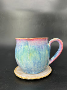 MEDIUM heart shape mug