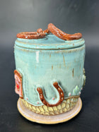NEW - WRAP AROUND country cactus BUTTER BELL - welcome to the rodeo