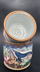 NEW - whale coral BUTTER BELL