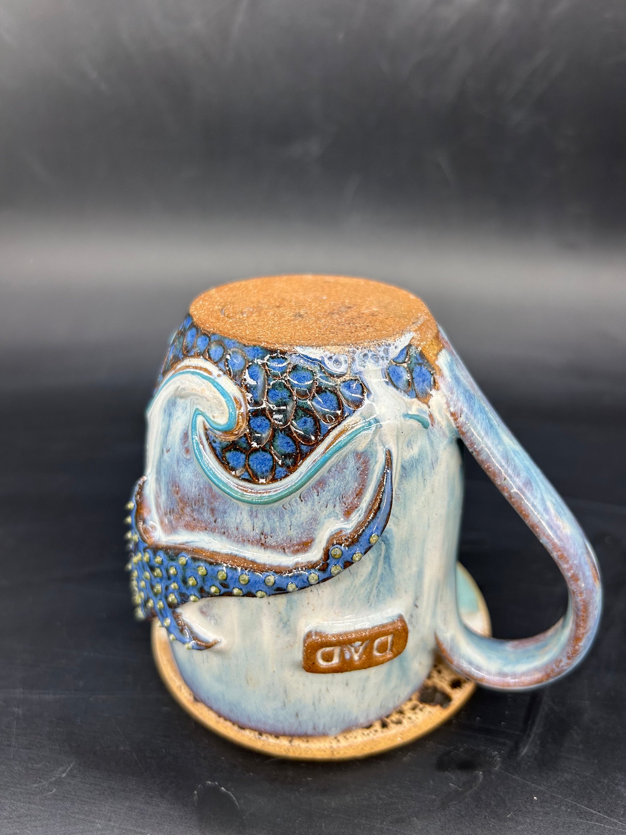 MEDIUM discounted whale shark - dad mug