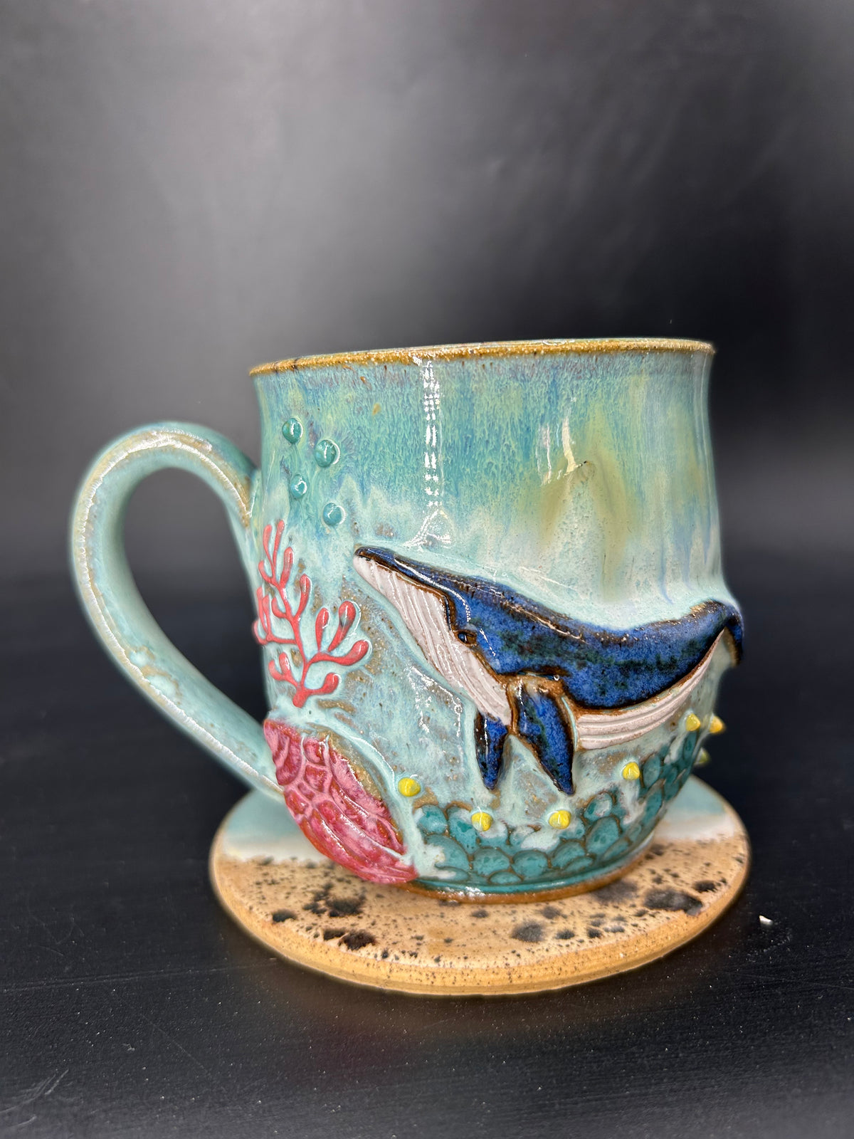 MEDIUM whale mug 2