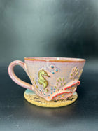 SMALL seahorse coffee cup