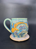 MEDIUM tiger shark mug