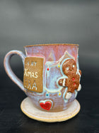 MEDIUM quirky Christmas mug 8